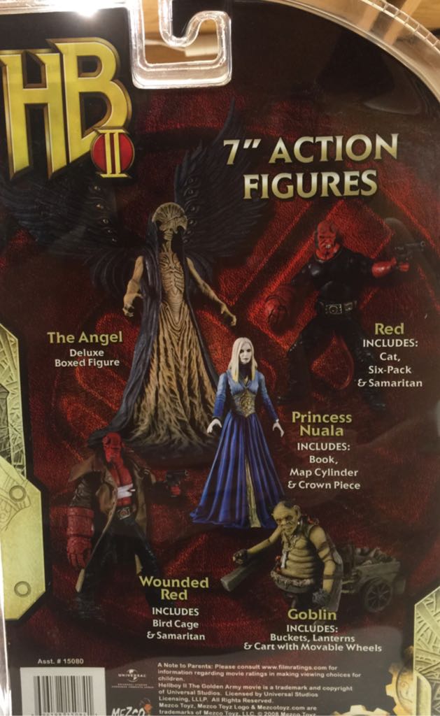 Hellboy 2 Series 2 Princess Nuala  - Mezco Toys (Hellboy) action figure collectible [Barcode 696198150841] - Main Image 2