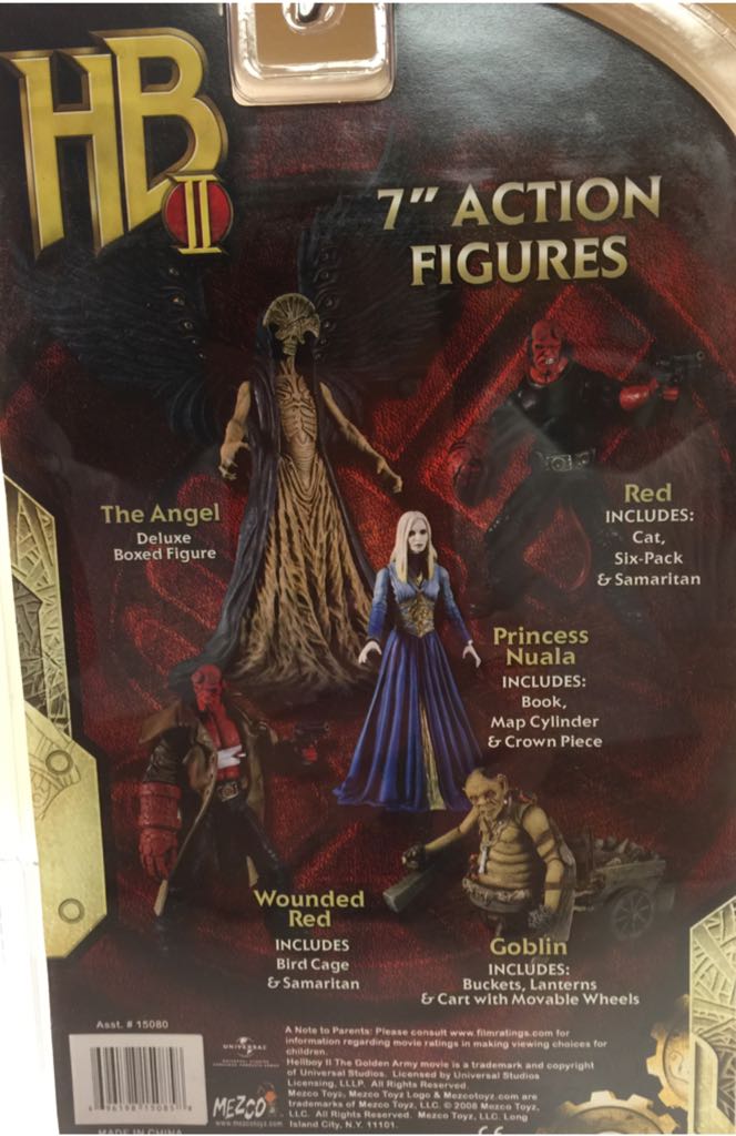Hellboy 2 The Golden Army Goblin 7” - Mezco Toys (Comic Book Heroes) action figure collectible [Barcode 696198150858] - Main Image 2