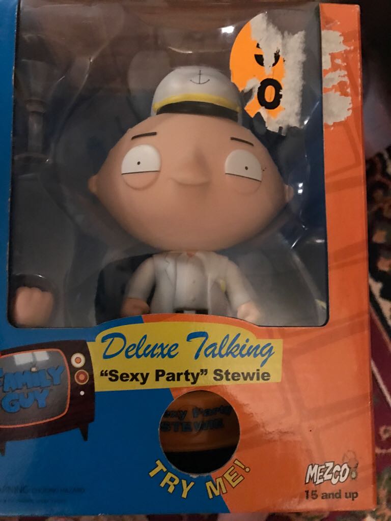 Sexy Party Stewie  action figure collectible [Barcode 696198201208] - Main Image 1