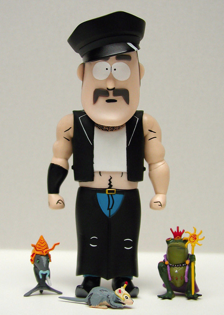 Mr. Slave South Park Mezco - Mezco Toys (Series 1) action figure collectible [Barcode 696198230536] - Main Image 2
