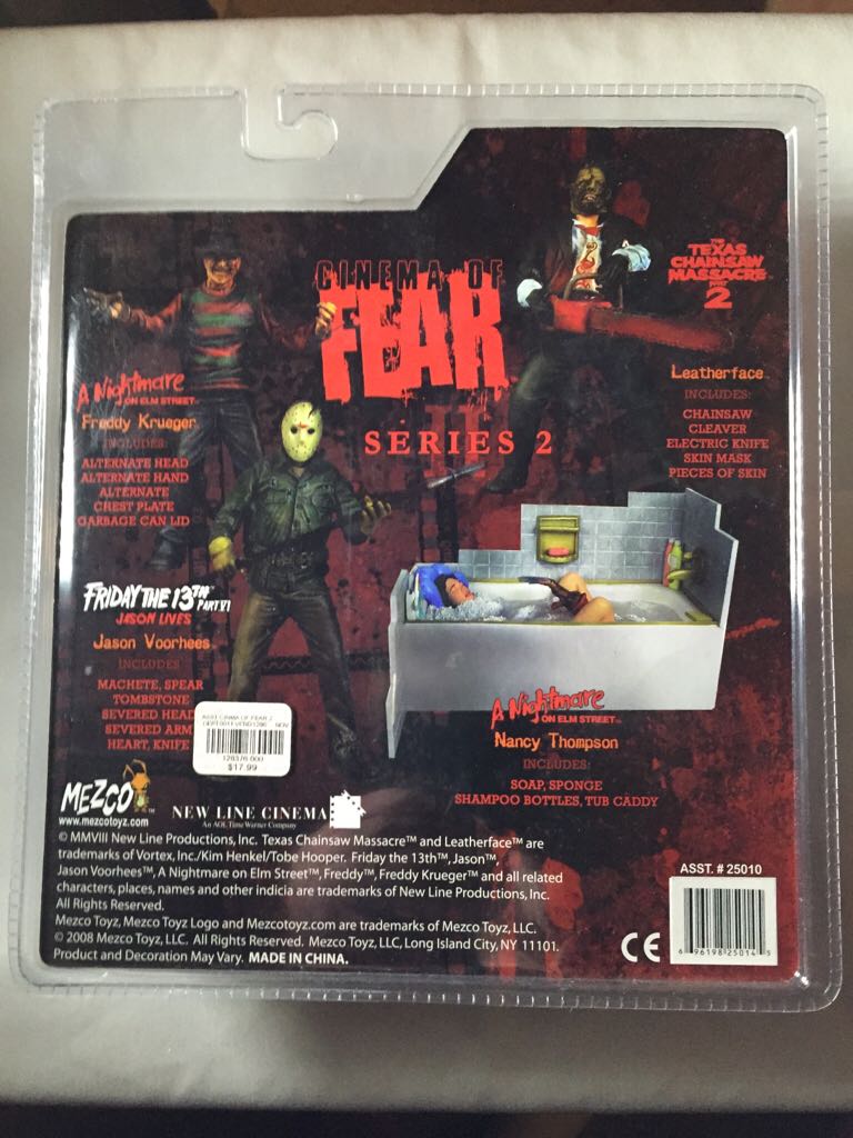 Mezco Cinema Of Fear: A Nightmare On Elm Street Nancy Thompson - MezcoToyz (A Nightmare On Elm Street) action figure collectible [Barcode 696198250145] - Main Image 2