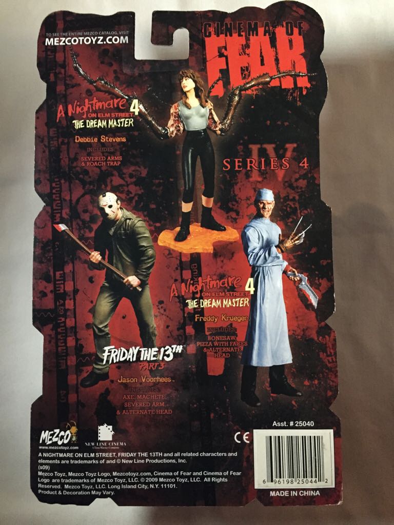 Mezco Cinema Of Fear: A Nightmare On Elm Street 4 The Dream Master Debbie Stevens - MezcoToyz (A Nightmare On Elm Street 4: The Dream Master) action figure collectible [Barcode 696198250442] - Main Image 2