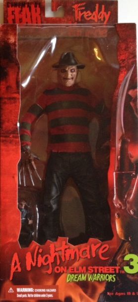 Cinema Of Fear Freddy Krueger - A Nightmare On Elm Street 3 Dream Warriors(12 Inch Deluxe Scale Figure)  - Mezco (Horror Movies) action figure collectible [Barcode 696198255027] - Main Image 2
