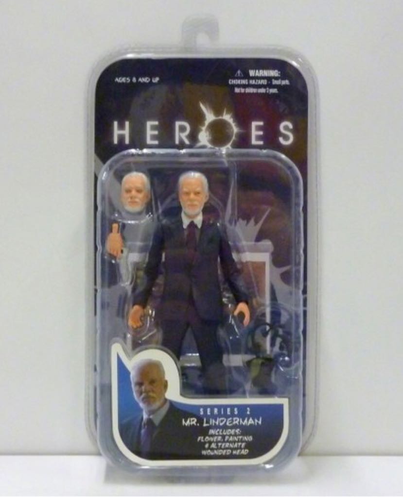 Heroes: Mr. Linderman - Mezco (Heroes TV - Series 2) action figure collectible [Barcode 696198280142] - Main Image 1