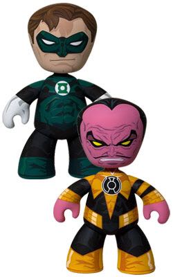 Green Lantern & Sinestro - Mezco (Mezitz DC Universe) action figure collectible [Barcode 696198371628] - Main Image 2