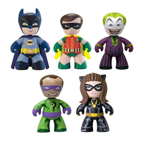 Batman: Classic TV Series 5 Pack - Mezco (Mezitz DC Universe) action figure collectible [Barcode 696198381405] - Main Image 2