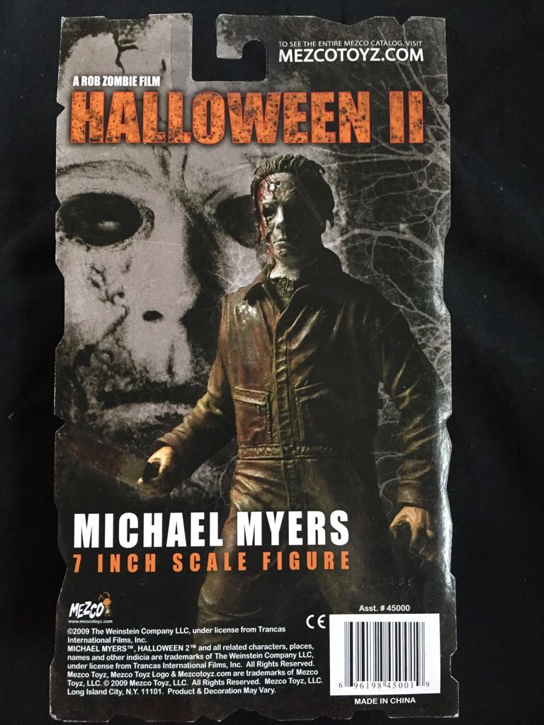 Mezco: Rob Zombie’s H2 Michael Myers - Mezco (Rob Zombie’s Halloween) action figure collectible [Barcode 696198450019] - Main Image 2