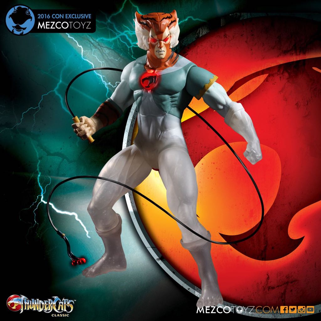 Thundercats Classic - Tygra (2016 Con Exclusive) - Mezco Toyz (Thundercats Classics) action figure collectible [Barcode 696198480351] - Main Image 2