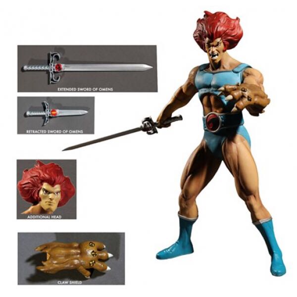Lion-O - Mezco Toyz (Thundercats Classics) action figure collectible [Barcode 696198480603] - Main Image 2