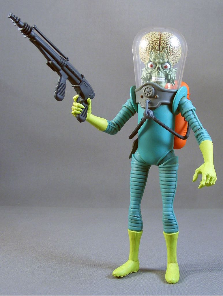 Mars Attacks - Martian Commander - Mezco (Movies) action figure collectible [Barcode 696198640007] - Main Image 2