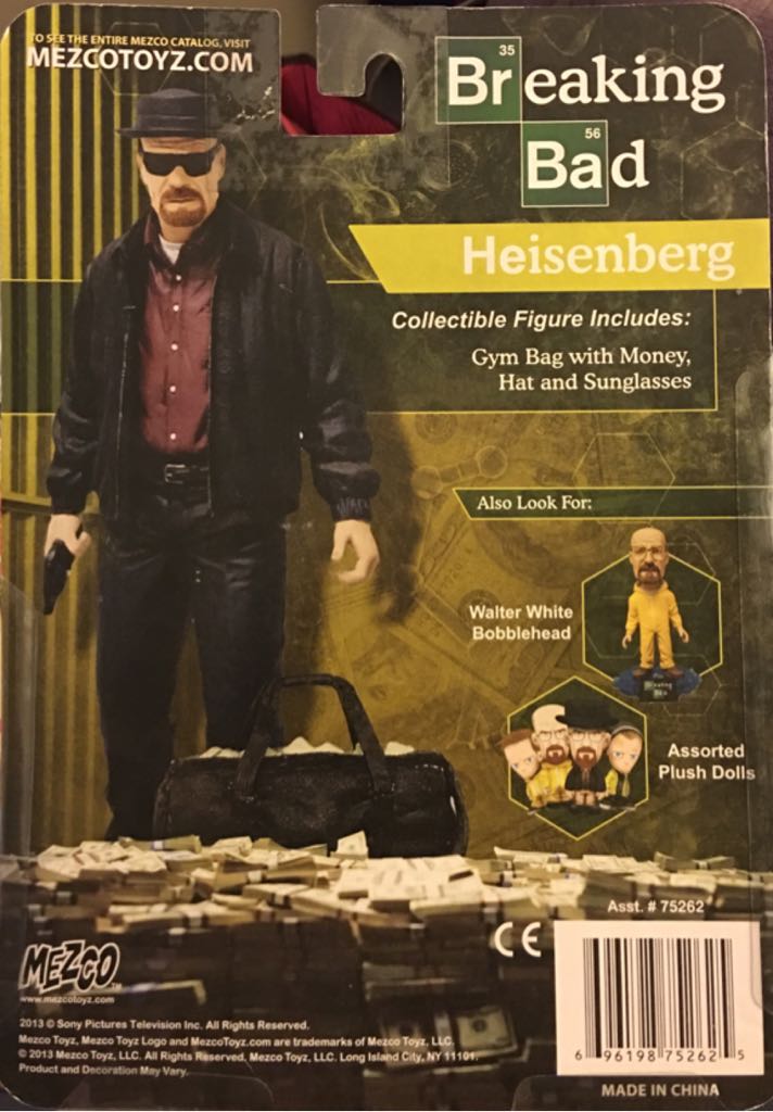 Walter White - PX Exclusive - Mezco Toyz (Breaking Bad) action figure collectible [Barcode 696198752625] - Main Image 2