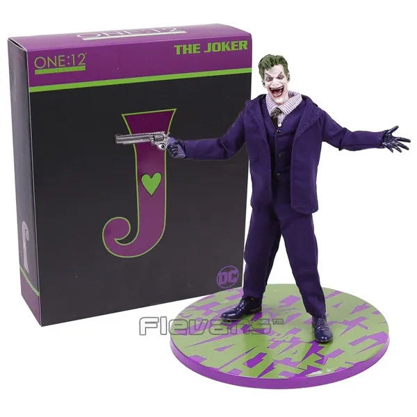 One:12 Collective/ The Joker - Mezco Toys (Batman) action figure collectible [Barcode 696198762303] - Main Image 4