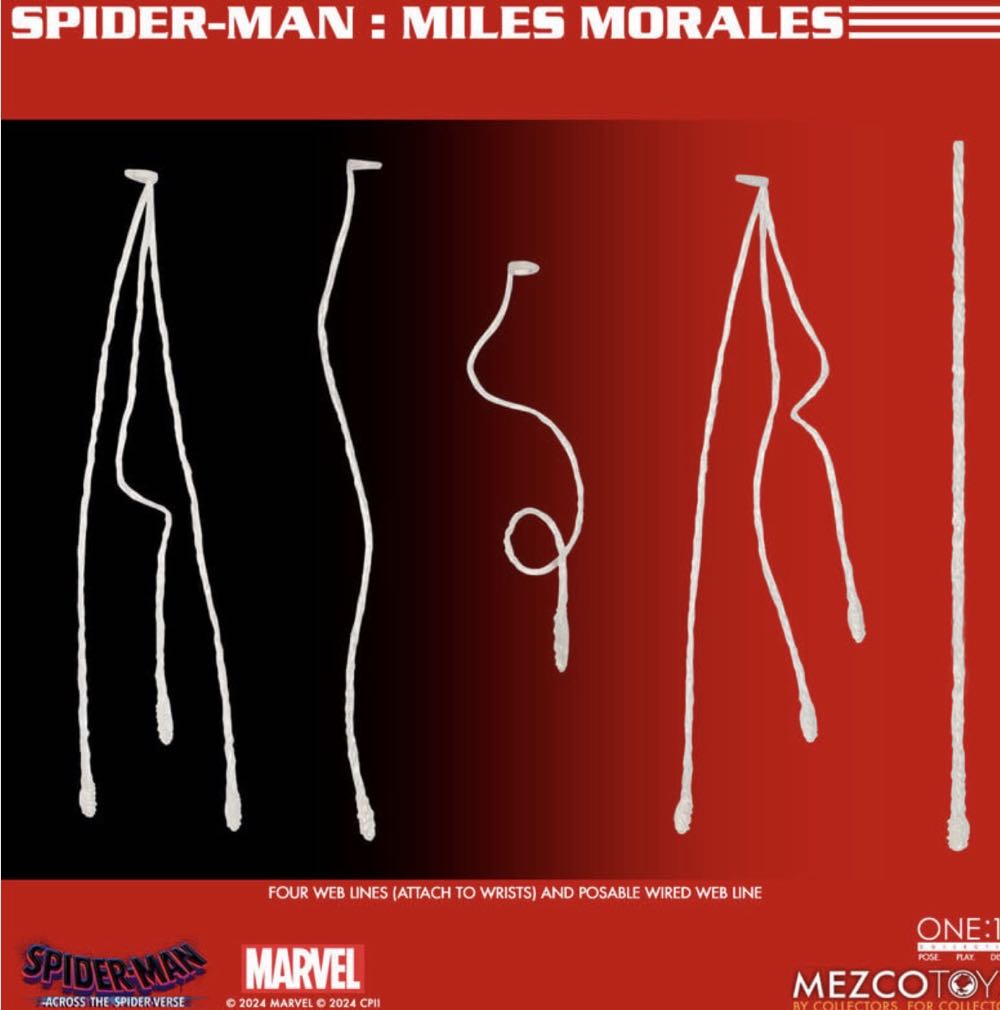 Spider-Man: Miles Morales - Mezco Toyz (One: 12 Collective) action figure collectible [Barcode 696198762945] - Main Image 3