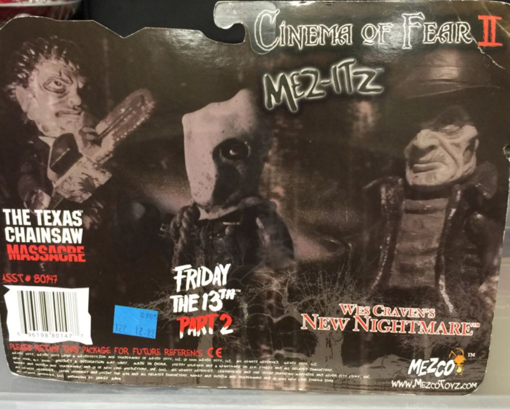 Cinema Of Fear 2 Mez-itz - Mezco Toys action figure collectible [Barcode 696198801477] - Main Image 2