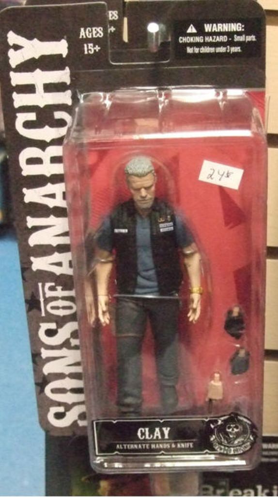 Sons Of Anarchy - Clay - Mezco Toys (Sons Of Anarchy) action figure collectible [Barcode 696198823028] - Main Image 2