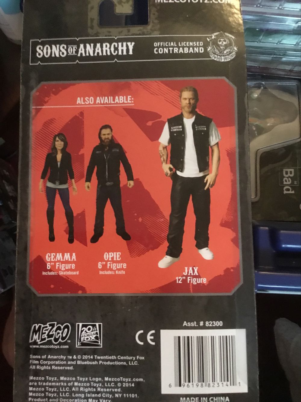 Sons Of Anarchy - Opie - Mezco Toyz (Sons Of Anarchy) action figure collectible [Barcode 696198823141] - Main Image 2