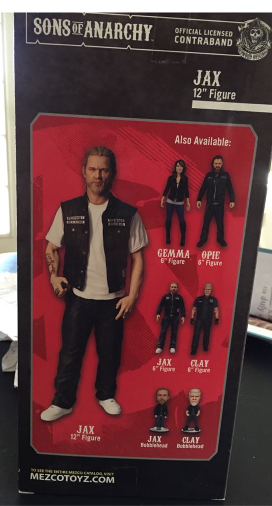 Jax Teller President 12 - Mezco Toys (Sons Of Anarchy) action figure collectible [Barcode 696198824018] - Main Image 2