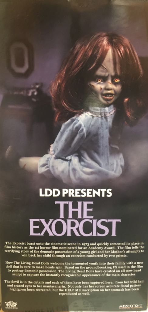 Regan The Exorcist - Neca (Livng Dead Dolls) action figure collectible [Barcode 696198991093] - Main Image 2
