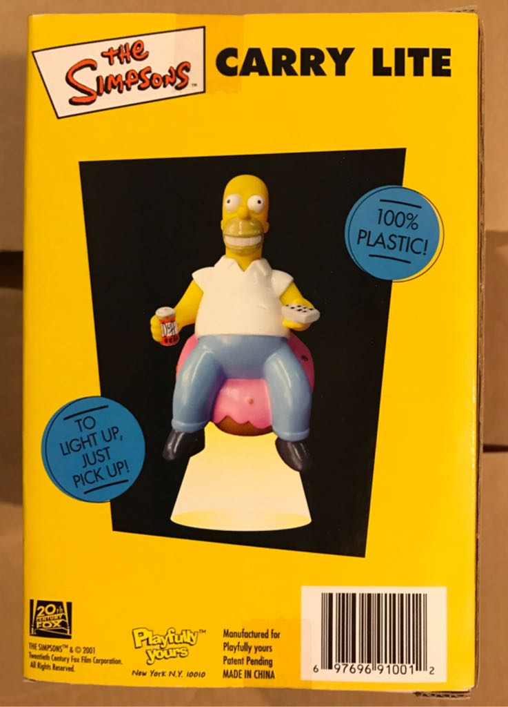 Simpsons: Homer Carry Lite - Playfully yours (The Simpsons) action figure collectible [Barcode 697696910012] - Main Image 2