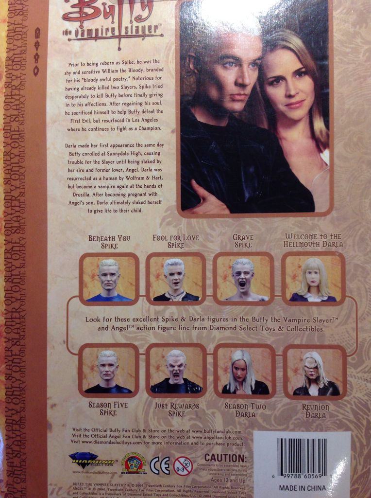 Spike Fool For Love - Diamond Select Toys action figure collectible [Barcode 699122605691] - Main Image 2