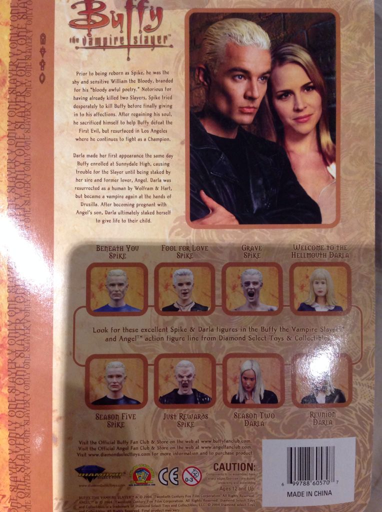 Btvs Spike Grave - Diamond Select Toys action figure collectible [Barcode 699122605707] - Main Image 2