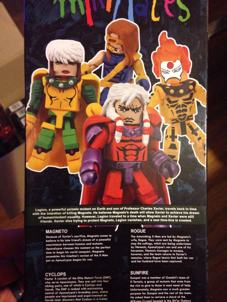 Rogue - Age of Apocalypse (Minimates) - Diamond Select Toys (Rogue: X-Men) action figure collectible [Barcode 699122720974] - Main Image 2