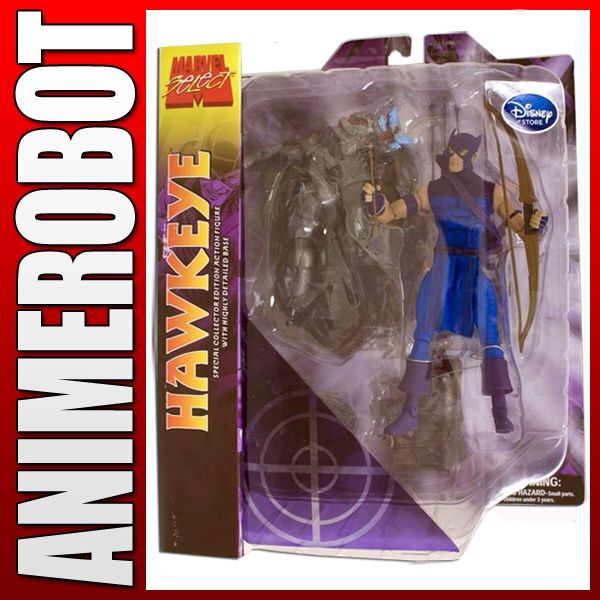 Marvel Select Hawkeye Disney Exclusive - Diamond Select Toys (Marvel Select) action figure collectible [Barcode 699122721261] - Main Image 2