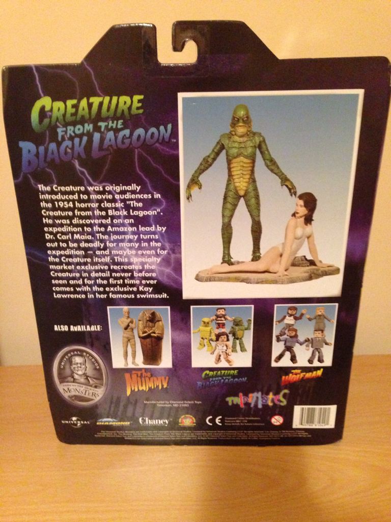 Creature From The Black Lagoon: Glow Version - Mezco Toyz (Universal Monsters) action figure collectible [Barcode 699122810491] - Main Image 2