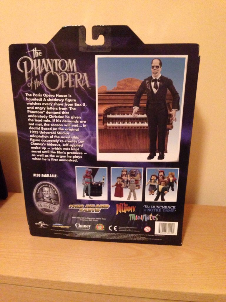 Phantom Of The Opera - Diamond Select (Universal Monsters) action figure collectible [Barcode 699122877791] - Main Image 2