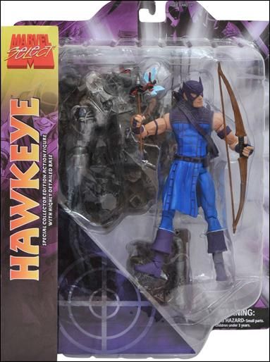 Hawkeye - Diamond Select Toys (Marvel Select) action figure collectible [Barcode 699128779709] - Main Image 2