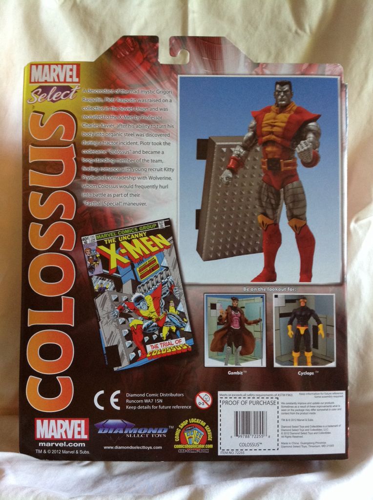 Colossus - Diamond Select Toys (Marvel Legends (X-Men)) action figure collectible [Barcode 699128788558] - Main Image 2
