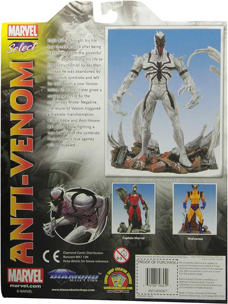 Anti-Venom - Diamond Select Toys (Marvel Select) action figure collectible [Barcode 699722708457] - Main Image 2