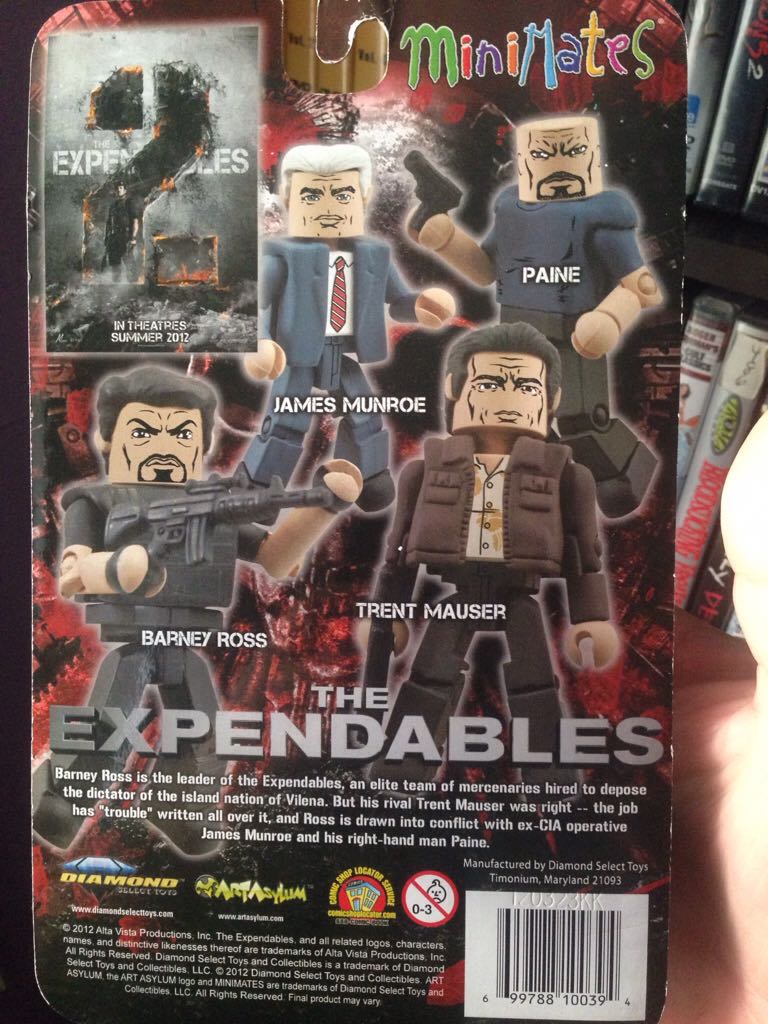 The Expendables  - Minimates action figure collectible [Barcode 699788100394] - Main Image 2