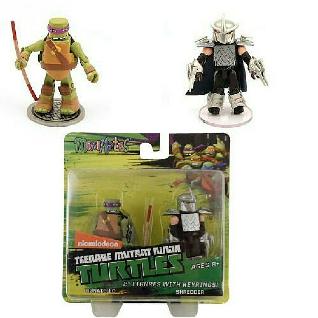 Donatello & Shredder - Diamond Select Toys (Teenage Mutant Ninja Turtles) action figure collectible [Barcode 699788103418] - Main Image 2