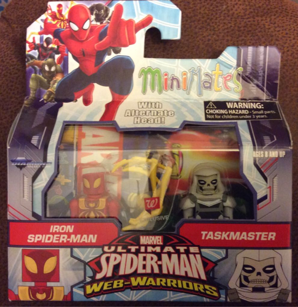 MiniMates: Ultimate Spider-Man Web-Warriors - Diamond Select Toys (Ultimate Spider-Man: Web-Warriors) action figure collectible [Barcode 699788105405] - Main Image 1
