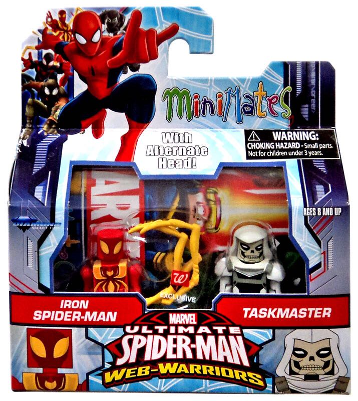 MiniMates: Ultimate Spider-Man Web-Warriors - Diamond Select Toys (Ultimate Spider-Man: Web-Warriors) action figure collectible [Barcode 699788105405] - Main Image 2