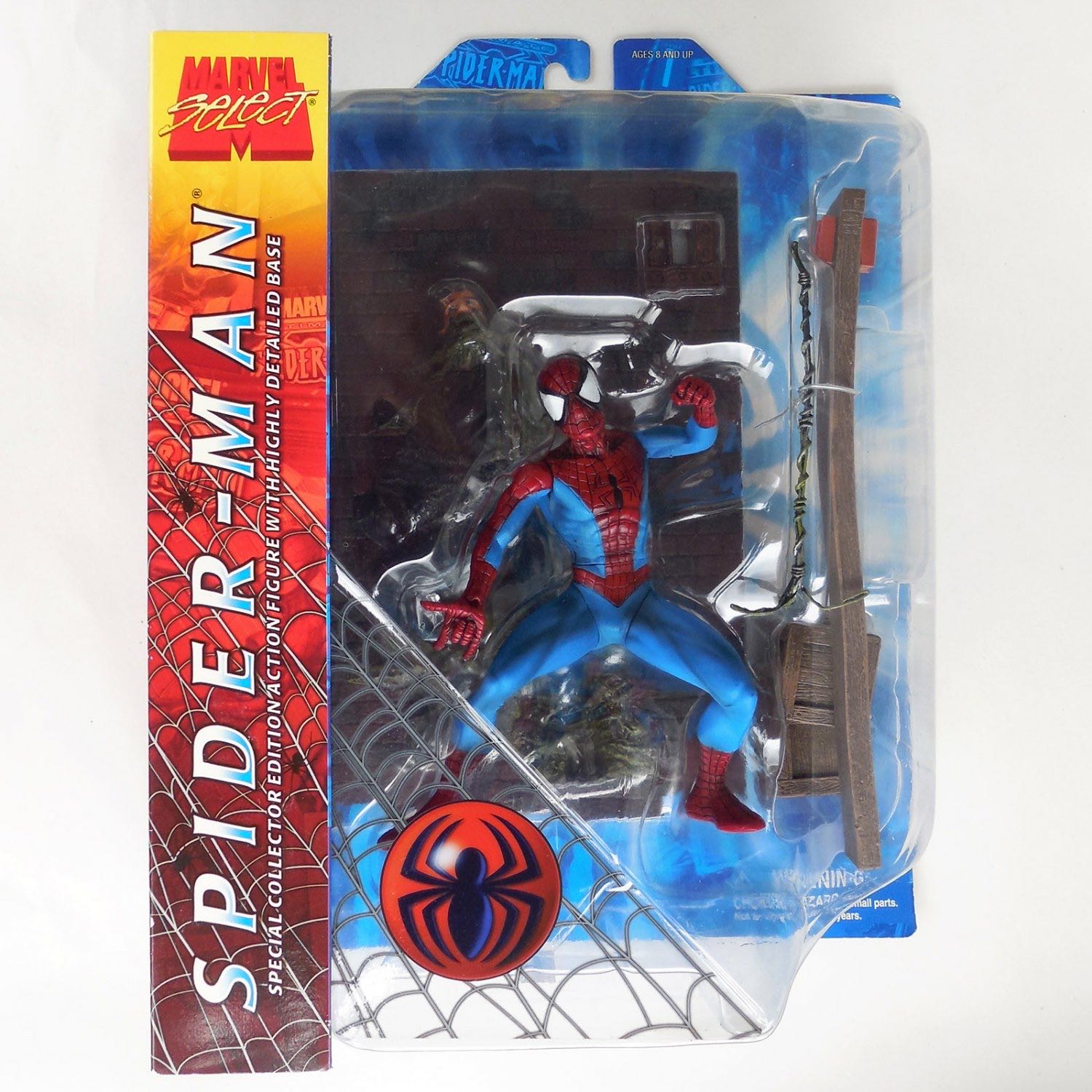 Marvel Diamond Select: Spider-man - Diamond Select Toys (Marvel Select) action figure collectible [Barcode 699788107546] - Main Image 2