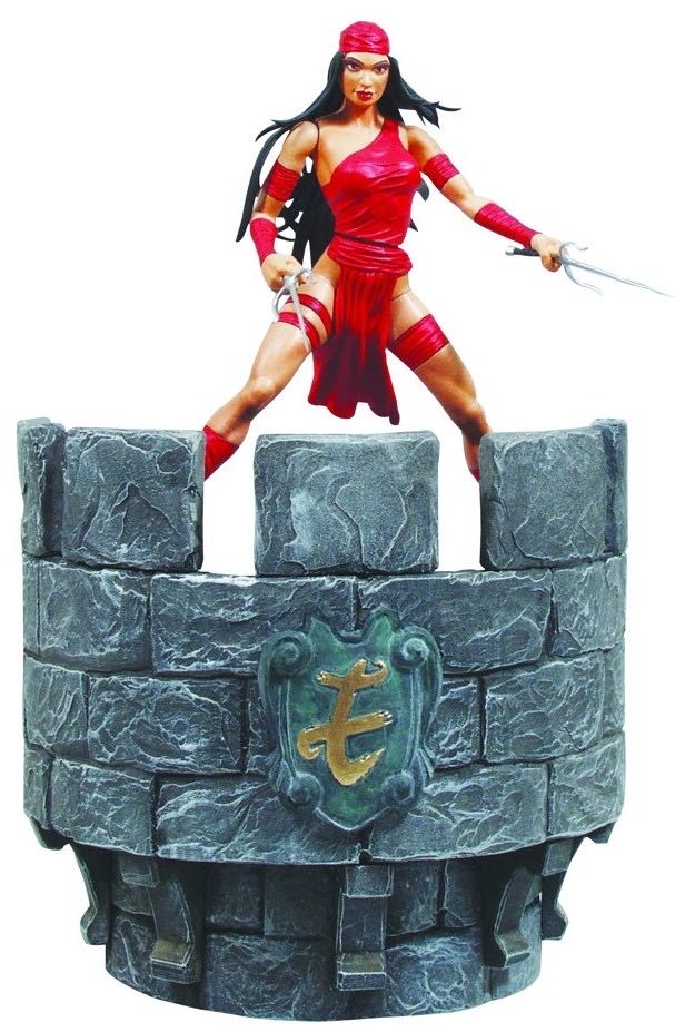 Electra  - Diamond Select Toys (Marvel Select) action figure collectible [Barcode 699788107560] - Main Image 3
