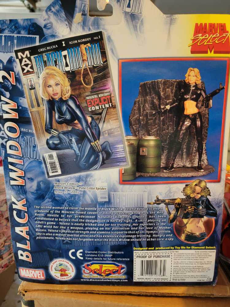 Marvel Select Black Widow 2 - Diamond Select Toys (Marvel Select) action figure collectible [Barcode 699788107584] - Main Image 4