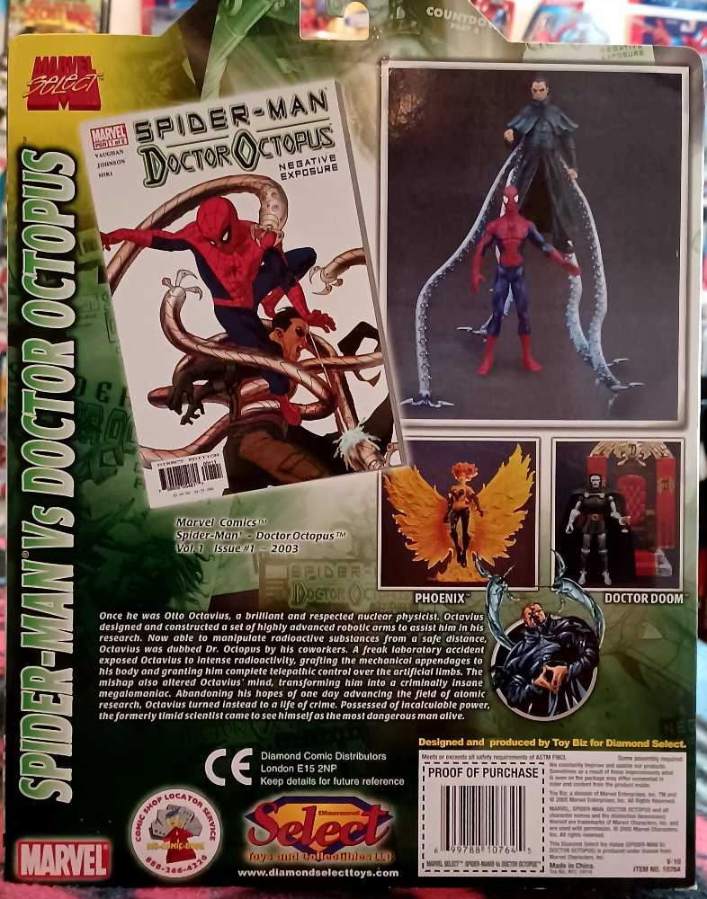 Spider-Man vs. Doctor Octopus  action figure collectible [Barcode 699788107645] - Main Image 2
