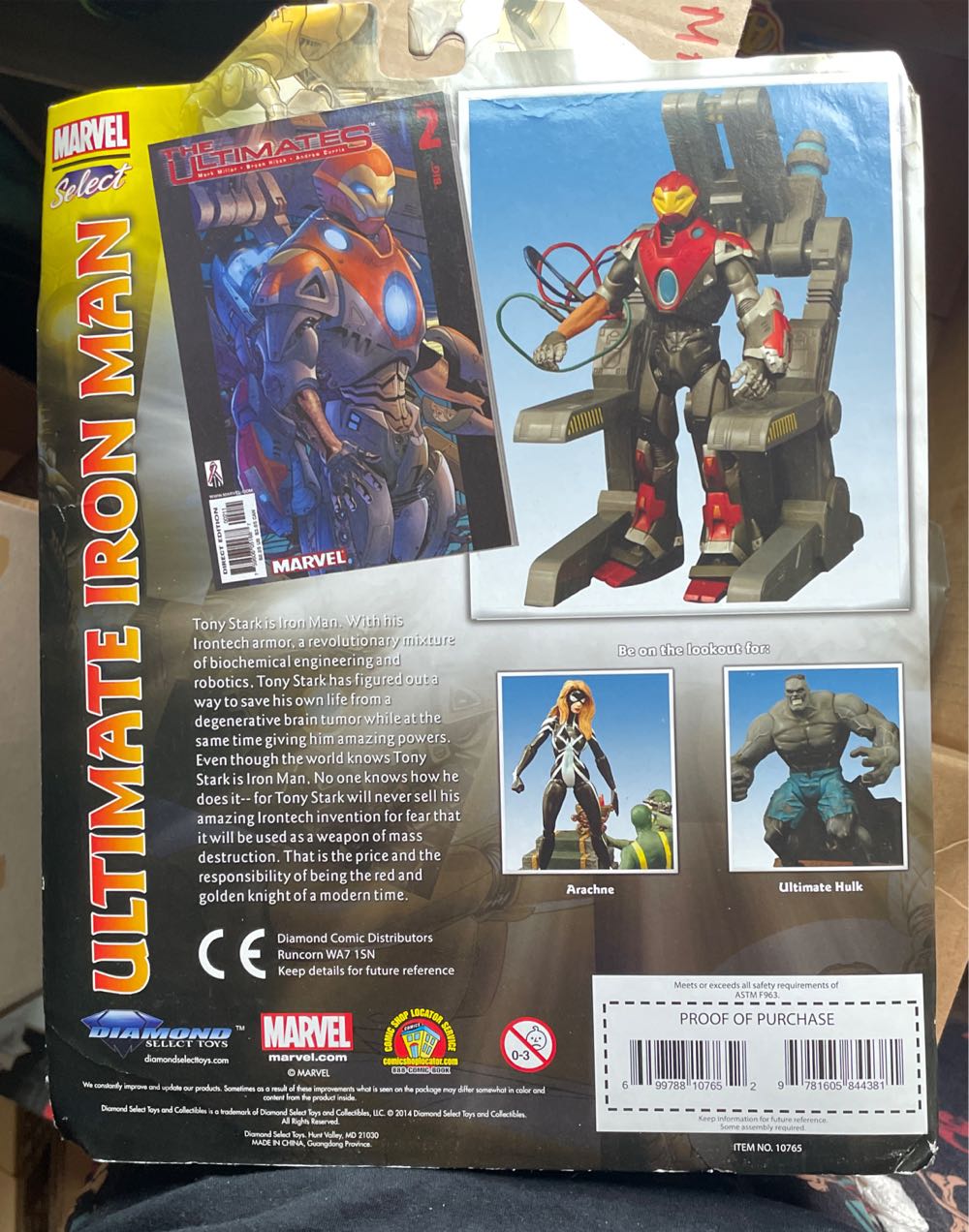 Iron Man (Ultimate) - Diamond Select (Marvel Ultimates) action figure collectible [Barcode 699788107652] - Main Image 4