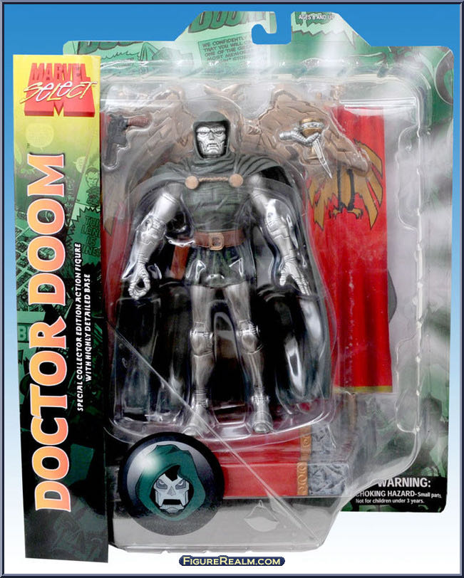 Doctor Doom - Marvel Comics (Fantastic 4 Villain) action figure collectible [Barcode 699788107713] - Main Image 3