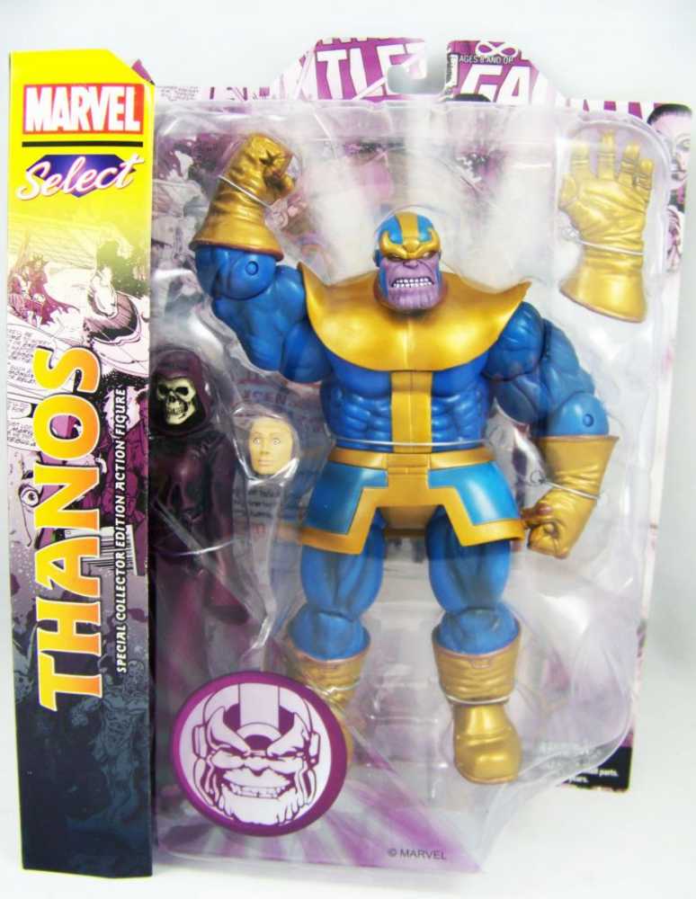 Thanos - Diamond Select (Marvel Select) action figure collectible [Barcode 699788107799] - Main Image 4