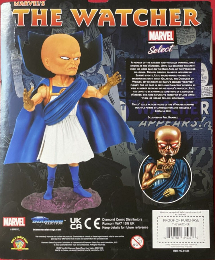 Warcher, The - Diamond Select Toys (Marvel Select) action figure collectible [Barcode 699788107812] - Main Image 3