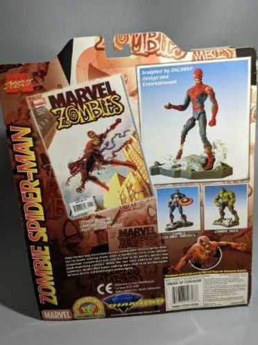 Marvel Select: Zombie Spider-man - Diamond Select (Marvel Select) action figure collectible [Barcode 699788108086] - Main Image 4