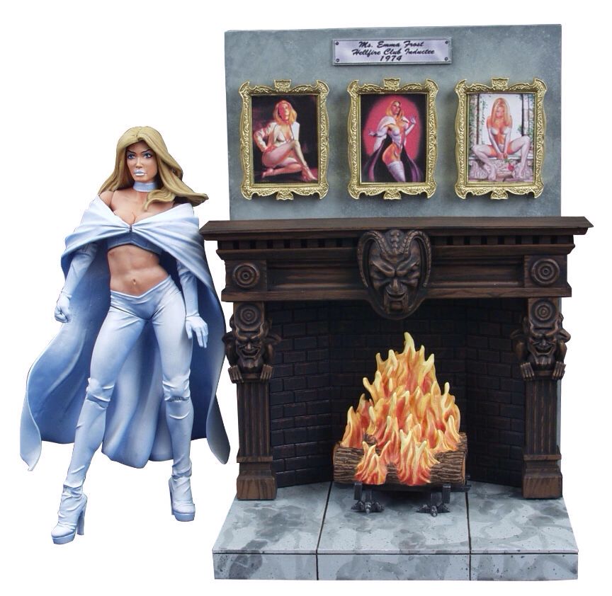 Emma Frost - Diamond Select Toys (Marvel Select X-Men Series) action figure collectible [Barcode 699788108208] - Main Image 2