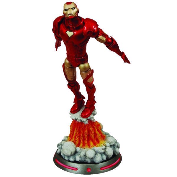 Marvel Select: Diamond Select: Iron Man: Marvel Comics IRON MAN Collector Edition Action Figure (#2) - Diamond Select Toys (Iron Man) action figure collectible [Barcode 699788108246] - Main Image 2
