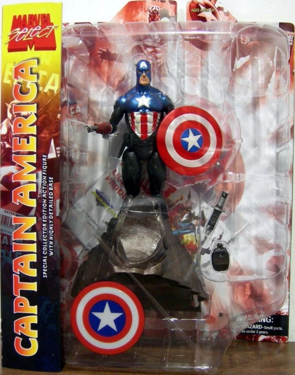 Diamond Select Toys Marvel Select Captain America Bucky Barnes - Diamond Select Toys (Marvel) action figure collectible [Barcode 699788108291] - Main Image 3