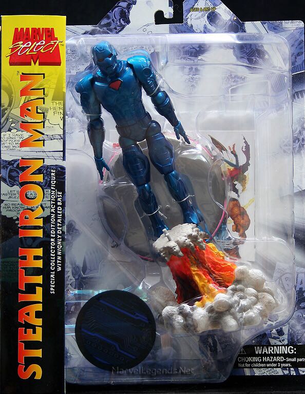 Iron Man (Stealth) - Diamond Select Toys (Marvel Select) action figure collectible [Barcode 699788108338] - Main Image 1