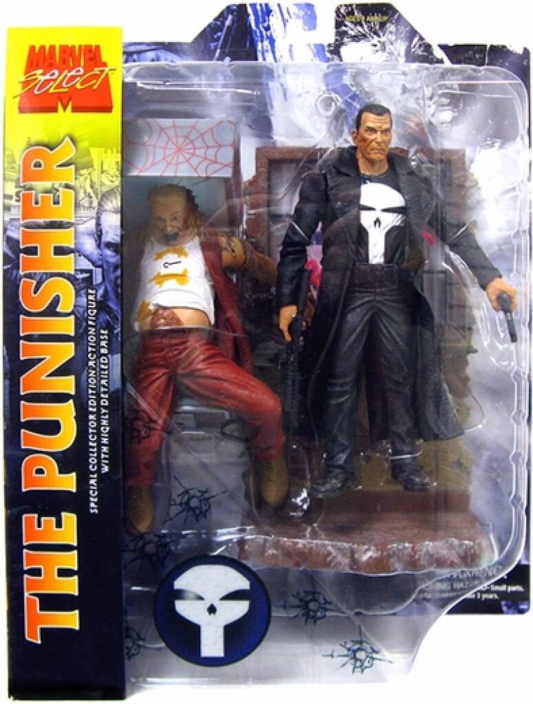 The Punisher Marvel Select  (Marvel Select) action figure collectible [Barcode 699788108406] - Main Image 1